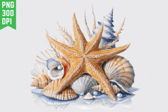Download Starfish Coastal Seashell Clipart Sea - Clipart Collection