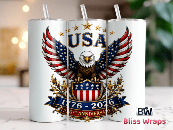 Download USA 250th Anniversary Patriotic Tumbler - Patriotic Collection