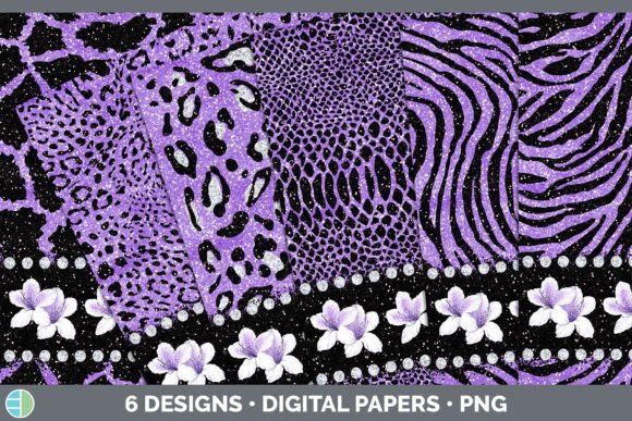 Download Purple Animal Print Backgrounds | Flower - Purple Collection