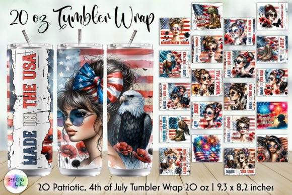 Download American Babe Patriotic Tumblers Bundle - Patriotic Collection