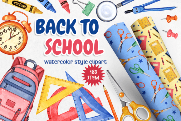 Download Back to School, Big Clipart Collection - Clipart Collection