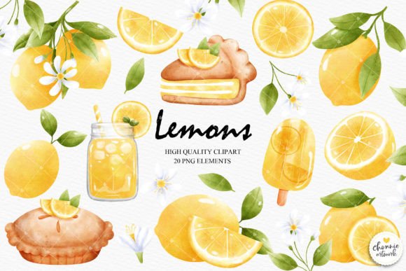 Download Lemons Clipart, Summer Fruit Clipart - Clipart Collection
