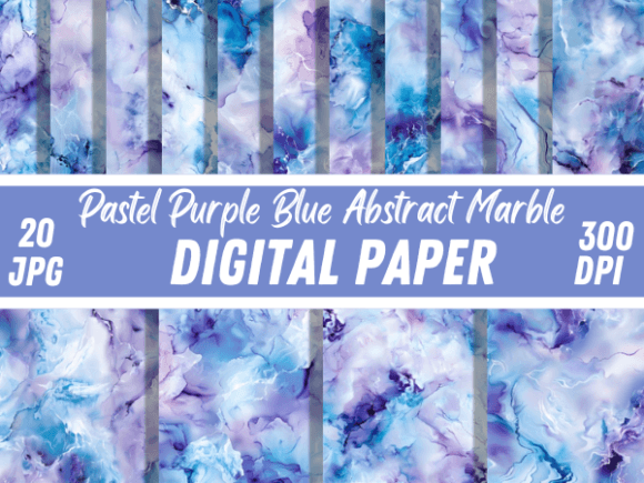 Download Pastel Purple Blue Marble Background - Purple Collection