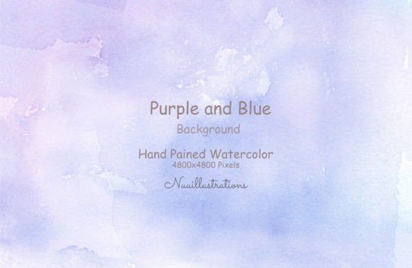 Download Purple Blue Watercolor Background - Purple Collection