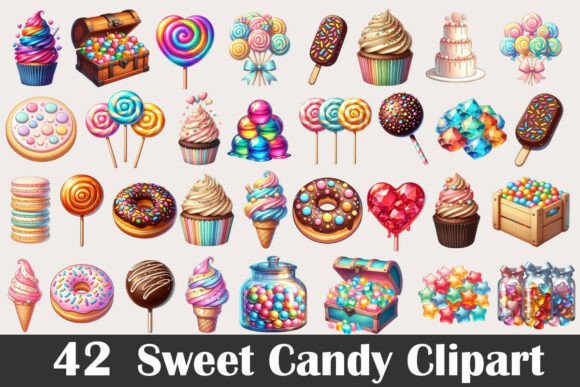 Download Sweet Candy Clipart - Clipart Collection