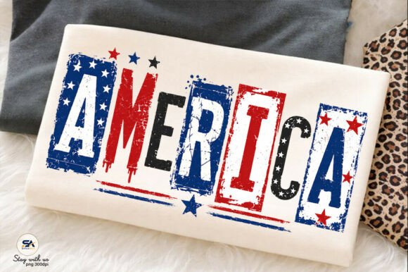 Download America Distressed Patriotic Y2k PNG - Patriotic Collection