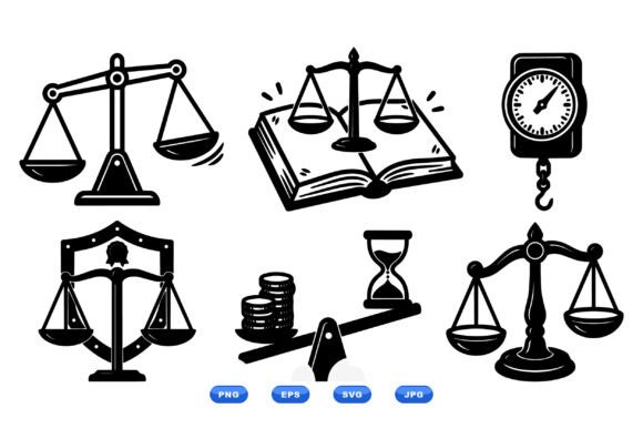 Download Justice Scales Clipart Icons - Clipart Collection