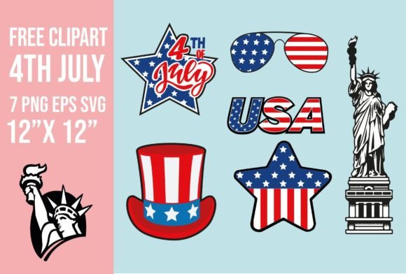 Download 4th of July Clipart, Independence Day. - Clipart Collection