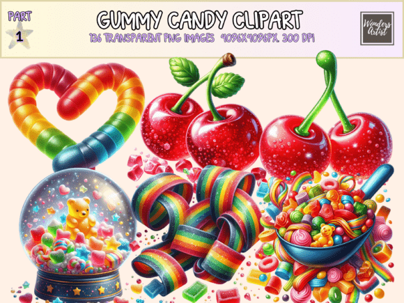 Download Gummy Candy Clipart - Clipart Collection
