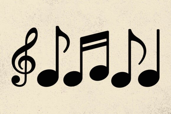 Download Music Notes SVG, Musical Notes Clipart - Clipart Collection