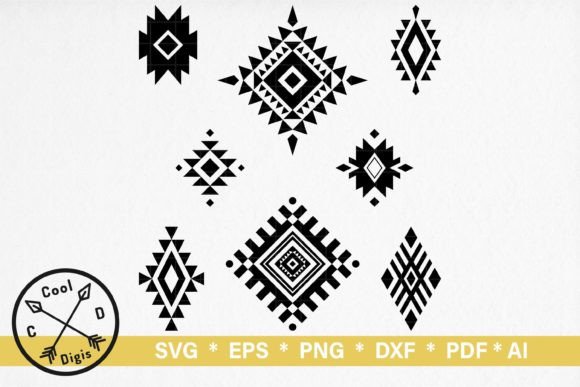 Download Aztec Tribal Pattern Clipart for Cricut - Clipart Collection